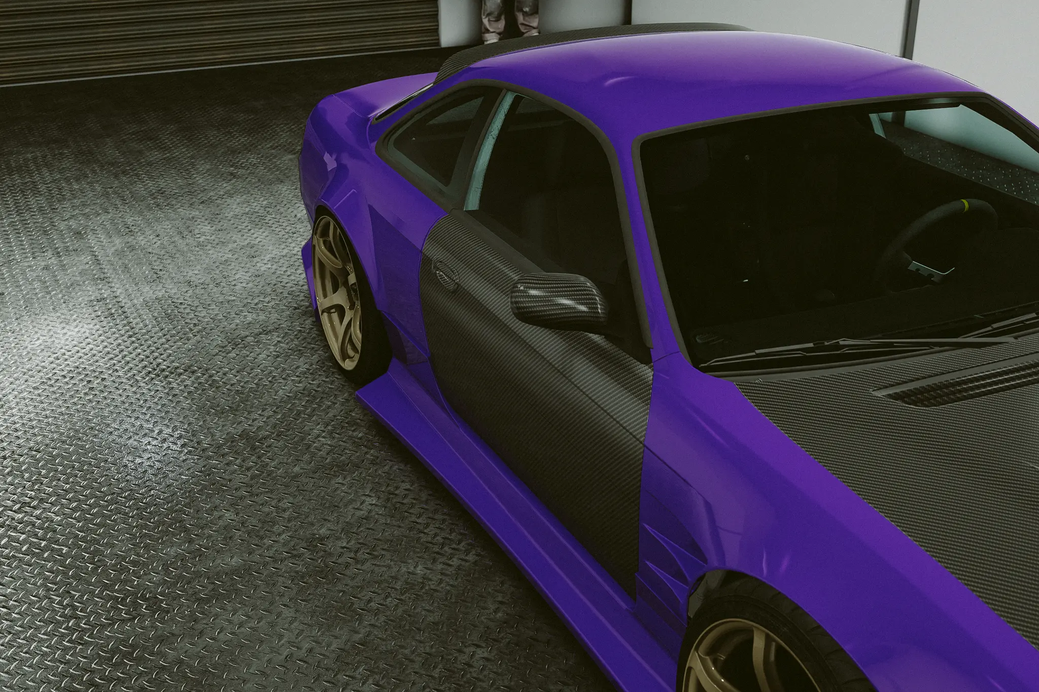 SD061 S14 Kouki Street Car For Assetto Corsa